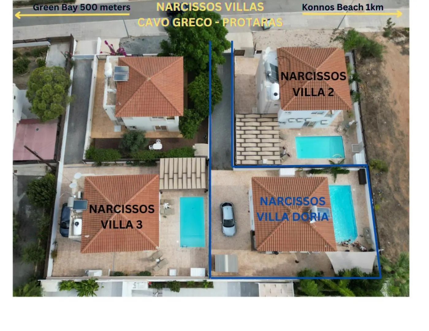 Narcissos Villa Doria Protaras